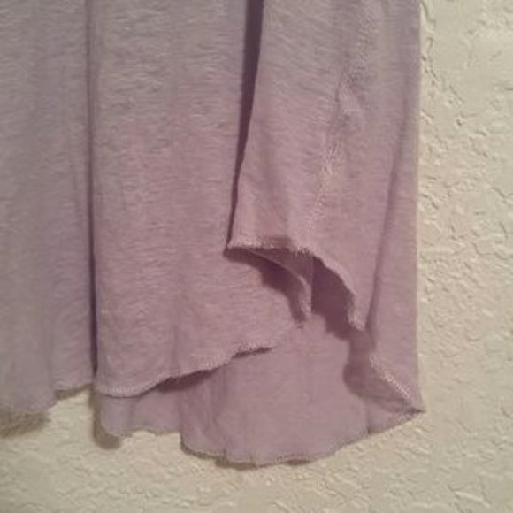 Joe's Jeans Dusty Purple Lilac Top V-Neck Racer Back Tank Tee  SZ XS - Picture 3 of 7